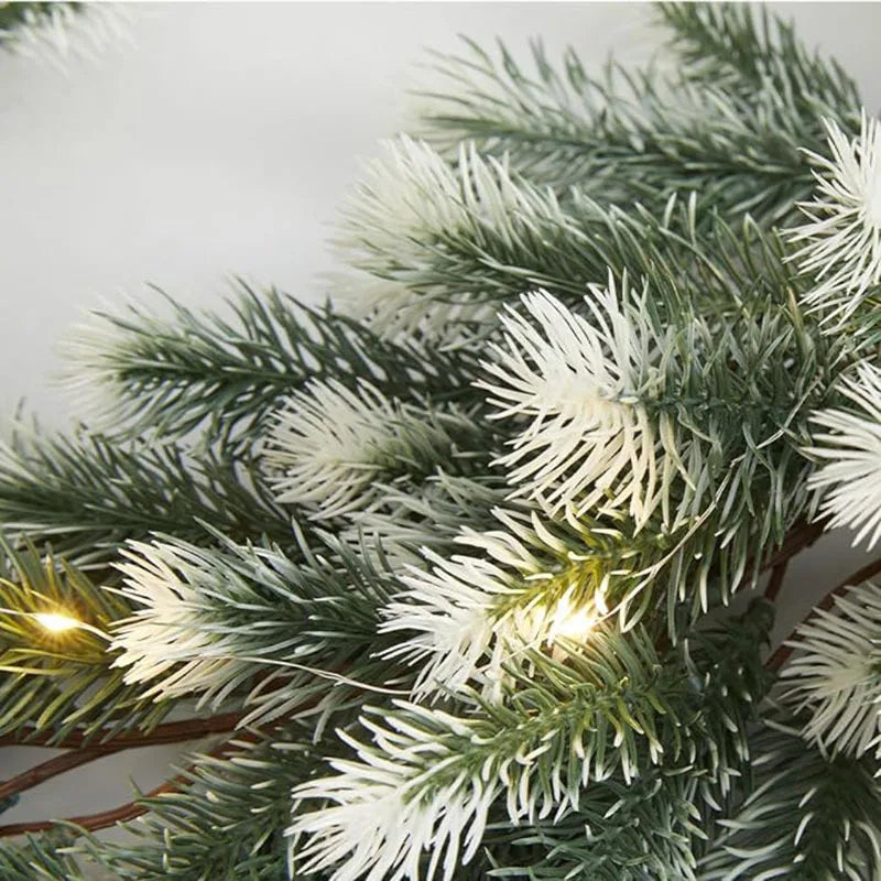 NNEOBA Pre-Lit Christmas Garland with Lights-3