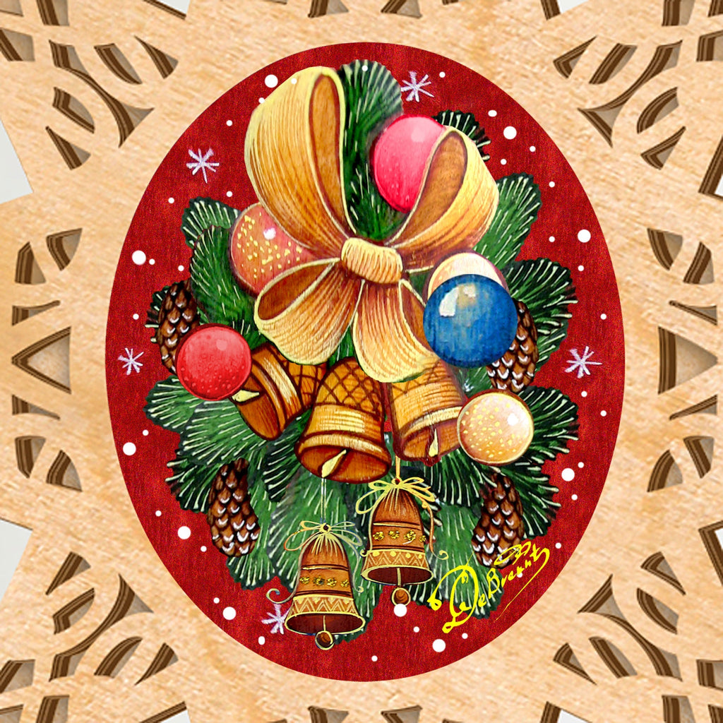 Classic Christmas Tree Topper by G. DeBrekht - Christmas Decor -1